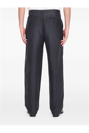 Black cotton trousers MAISON MARGIELA | S50KA0712M35702900